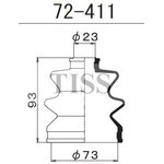 72-411, Пыльник шруса