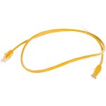 Коммутационный шнур U/UTP 4 пары, желтый, 1м NMC-PC4UD55B-010-YL
