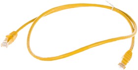 Коммутационный шнур U/UTP 4 пары, желтый, 1м NMC-PC4UD55B-010-YL