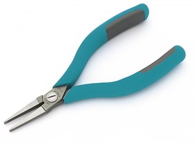 Фото 1/7 2442P, 2442 Flat Nose Pliers, 146 mm Overall, Straight Tip, 33.5mm Jaw, ESD