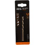 Сверло по металлу HSS-G (4.5х47х80 мм) AEG ...