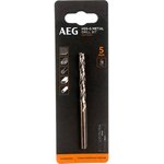 Сверло по металлу HSS-G (5х52х86 мм) AEG ...
