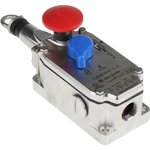 440E-L22BNSM, 440E Rope Pull Switch, 75m, 2NO/2NC, Straight