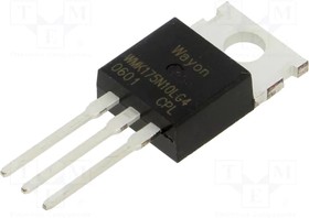 WMK175N10LG4, Transistor: N-MOSFET; unipolar; TO220-3