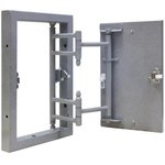 D2060 ceramo steel, Люк под плитку на петле, окрашенный металл, 200х600 ...
