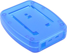 Фото 1/5 1593HAMAR3TBU, Корпус макетной платы, Arduino, полупрозрачный голубой, Due, Mega 2560