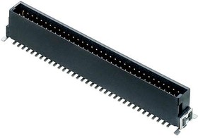 M55-7016842R, Pin Header, Плата - к - плате, 1.27 мм, 2 ряд(-ов), 68 контакт(-ов), Поверхностный Монтаж