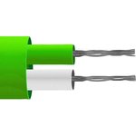 XF-1313-FAR, Thermocouple Cable, Type K (VX), IEC, PVC Flat Pair, 13/0.2 mm, 25 m