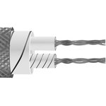 XF-1277-FAR, Thermocouple Cable, Type J, IEC, Glassfibre Flat Pair + SSOB ...