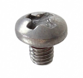 RM3X4MM 2701, Screws & Fasteners M3X4MM, Phillips Pan Head, 18-8 Stainless Steel with Silicone O-Ring, Seal Screw