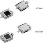 VBP104SR, Photodiodes Reverse gullwing 430-1100nm +/-65 deg