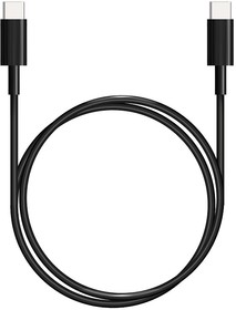 Bion Кабель для зарядки USB Type-C to Type-C (CM/CM), 3A, 60W, 1м, черный [BXP-CCP-USBC-CMCM-1M-B]
