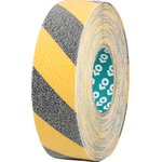 AT2000, Black/Yellow 18m Hazard Tape, 1mm Thickness