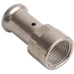 Муфта ВР, латунь пресс, 16x1/2, 18P-1604