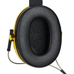 H510B-403, Optime I Ear Defender with Neckband, 27dB, Black, Yellow
