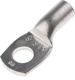 Фото 1/2 1R6, Uninsulated Ring Terminal, M6 Stud Size, 6mm² to 6mm² Wire Size