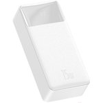 Портативное зарядное устройство Baseus Bipow Digital Display White (PPDML-K02)