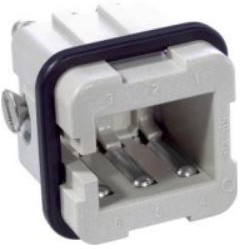 10486100, Power Connector, 10A, Female, STA Series, 6 Contacts