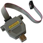 AVR-JTAG-USB, Hardware Debuggers USB JTAG DONGLE OPTOISOLATED 3-5V