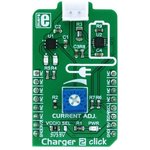 MIKROE-3049, Add-On Board, Charger 2 Click Board, STBC08 LiPo/Li-Ion Battery ...