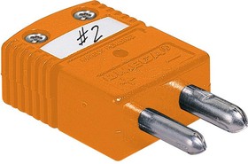 OSTW-NI-M, Thermocouple Connector, OSTW Series, Integral Cable Clamp Cap, Type N, Plug