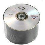 VSCDRB5003, Диск CD-R VS 700 Mb, 52x, Bulk (50), (50/600)