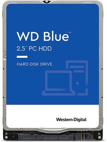 Фото 1/4 Жесткий диск WD SATA-III 500Gb WD5000LPZX Desktop Blue (5400rpm) 128Mb 2.5"