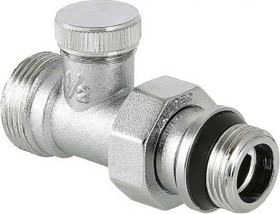Настроечный прямой клапан с дополнительным уплотнением 1/2 Евроконус VT.020.NER.04