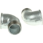 770092208, Galvanised Malleable Iron Fitting, 90° Elbow ...
