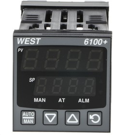 Фото 1/4 P6100-2-1-1-0-0-0-2, P6100+ Panel Mount PID Temperature Controller, 48 x 48mm 1 Input, 2 Output Relay, 100 → 240 V