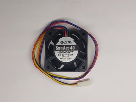 109P0405M701, DC Fans DC Axial Fan, 40x40x15mm, 5VDC, Tachometer