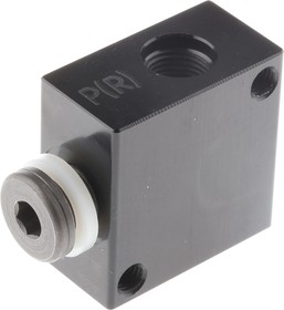 005020, Solenoid Valve 1-Way Manifold for use with 6014 Solenoid Valve