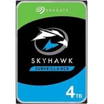 Жесткий диск Seagate SATA-III 4Tb ST4000VX013 Surveillance Skyhawk (5400rpm) ...