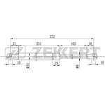 Пружина газовая капота ZEKKERT GF2083 Nissan Murano (Z50) 03-