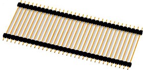Фото 1/2 61303218421, WR-PHD Series Horizontal Pin Header, 32 Contact(s), 2.54mm Pitch, 1 Row(s), Unshrouded