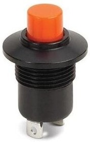 P1-71122, Pushbutton Switches Style G Sldr Std Black Button