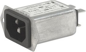 5120.2306.0, AC Power Entry Modules SNAP-IN QC 10A MED FRONT MNT.