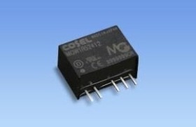 MGW100515, Isolated DC/DC Converters - Through Hole 10.2W 4.5-9Vin .34A +/-15 or 30Vout TH