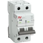 MCB6-2-40D-AV, Automatic Circuit breaker AV-6 2P 40A (D) 6kA AVERES