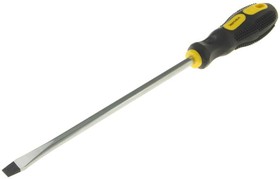 Фото 1/8 ER-7DA-15, Отвертка шлицевая SL 8.0х200мм магнитная с противоскользящей ручкой ЭВРИКА