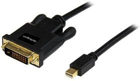 Фото 1/3 MDP2DVIMM6B, Mini DisplayPort to DVI Adapter, 1.8m Length - 1920 x 1200 Maximum Resolution