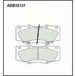 ADB32137, Колодки тормозные дисковые | перед |