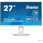 LCD IIYAMA 27" XUB2792QSU-W6 белый {IPS 2560x1440 100Hz 250cd DVI HDMI ...