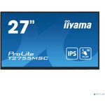Монитор Iiyama 27" ProLite T2755MSC-B1 черный IPS LED 16:9 HDMI M/M матовая ...