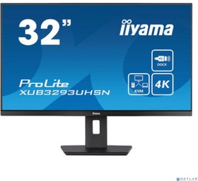 Фото 1/10 LCD IIYAMA 31.5" XUB3293UHSN-B5 {IPS 3840x2160 60Hz 4ms 350cd HDMI DisplayPort USB USB-C 2x3W HAS}