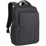 Рюкзак для ноутбука 15.6" Riva 8262 черный полиэстер