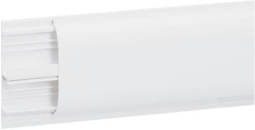 Фото 1/3 0 300 69, White Skirting Trunking, W80 mm x D20mm, L2m, PVC