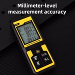 Лазерный дальномер Deli DL331040B ( Диапазон 0, 05-50м, точность +/ -3мм)