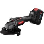 Угловая шлифмашина аккумуляторная 125мм Deli DE-JM20-2D4 ( 2 акб, 20В х 4Ач, ЗУ, 20В,