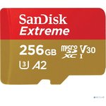 SDSQXAV-256G-GN6MN, Карта памяти MicroSDXC 256ГБ, Class 10 Extreme A2 (190 Mb/s) ...
